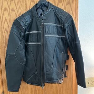 Men's Black Harley Davidson Leather Jacket